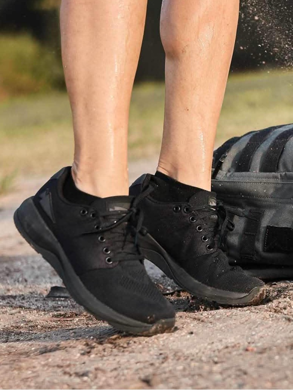 Goruck Ballistic Trainer Sneaker M 12.5 Black Mesh Weightlifitng Fitness Sport